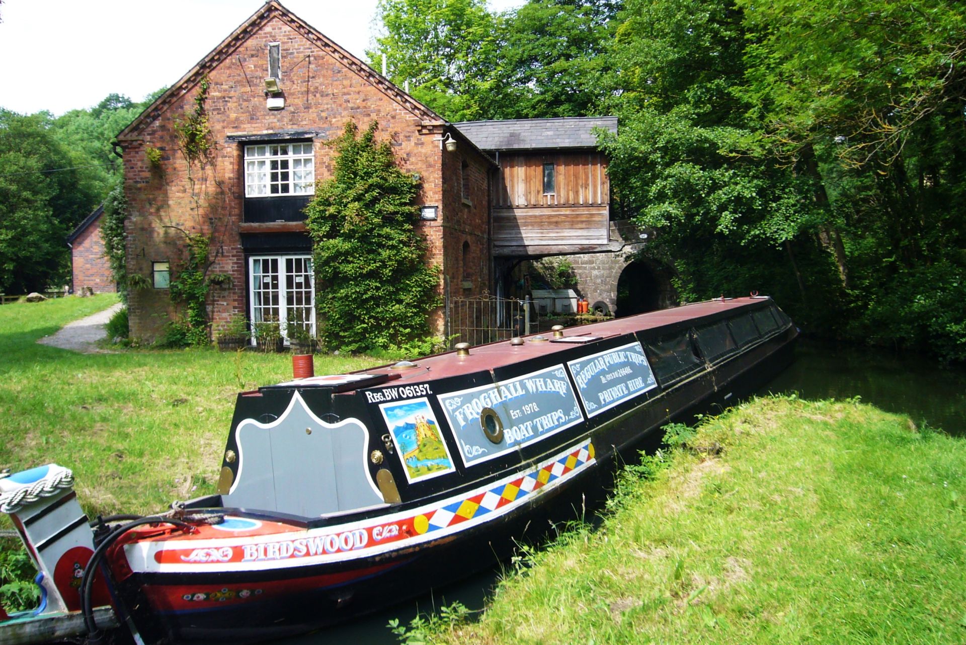 Just the place for a canal trip.